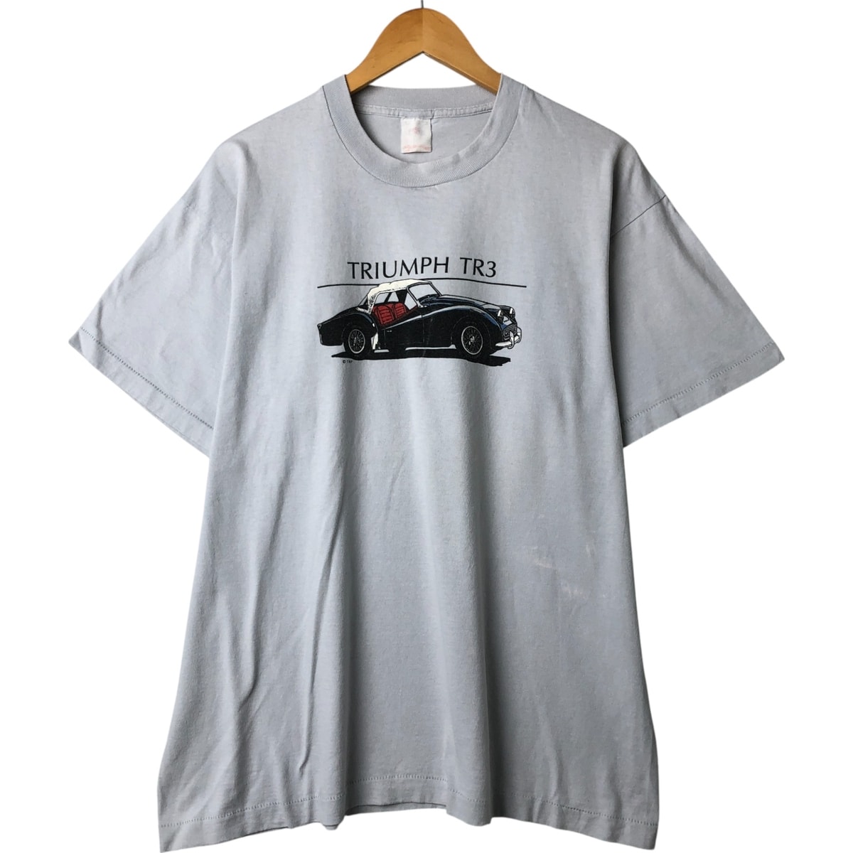 古着 90年代 フルーツオブザルーム FRUIT OF THE LOOM TRIUMPH トライアンフ TR3 プリントTシャツ メンズXL相当 ヴィンテージ/eaa562136