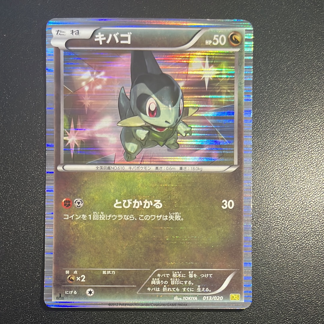 キバゴ :1ED [DS 013/020](拡張パック「ドラゴンセレクション」)