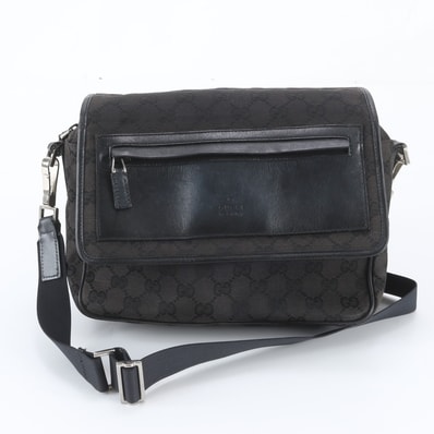 ■美品 グッチ GGキャンバス 001 0375 ショルダーバッグ