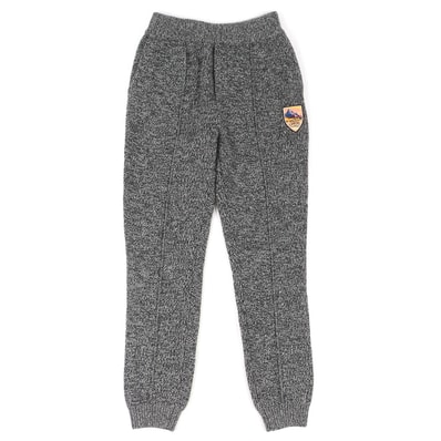 極美品 ディオール オム ロゴワッペン ニットスウェットパンツ S カシミヤ