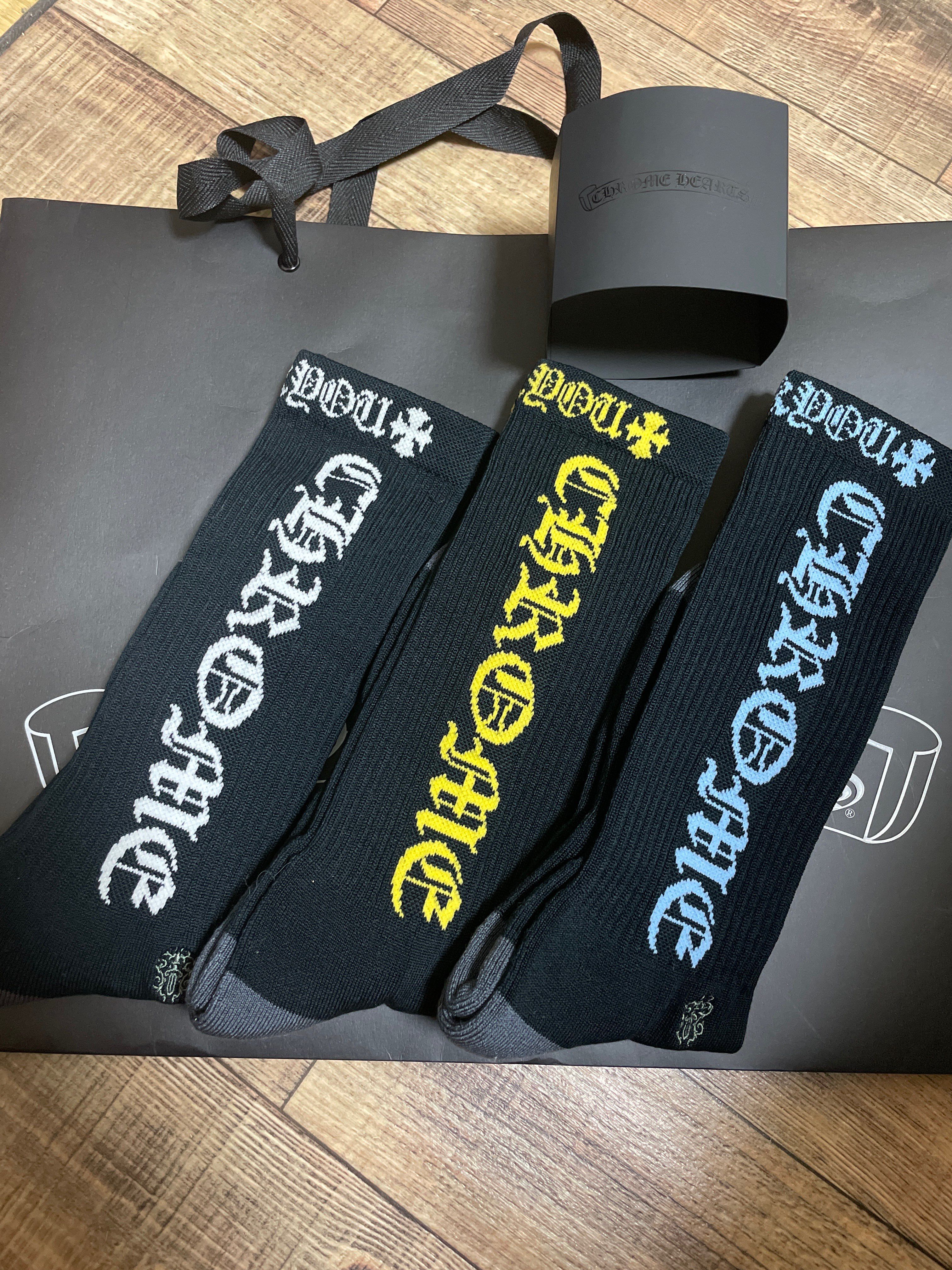 クロムハーツ ソックス 靴下 3枚セット