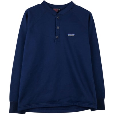 古着 80~90年代 パタゴニア Patagonia CAPILENE キャプリーン ヘンリーネック フリースプルオーバー USA製 メンズM相当 ヴィンテージ/eaa613954