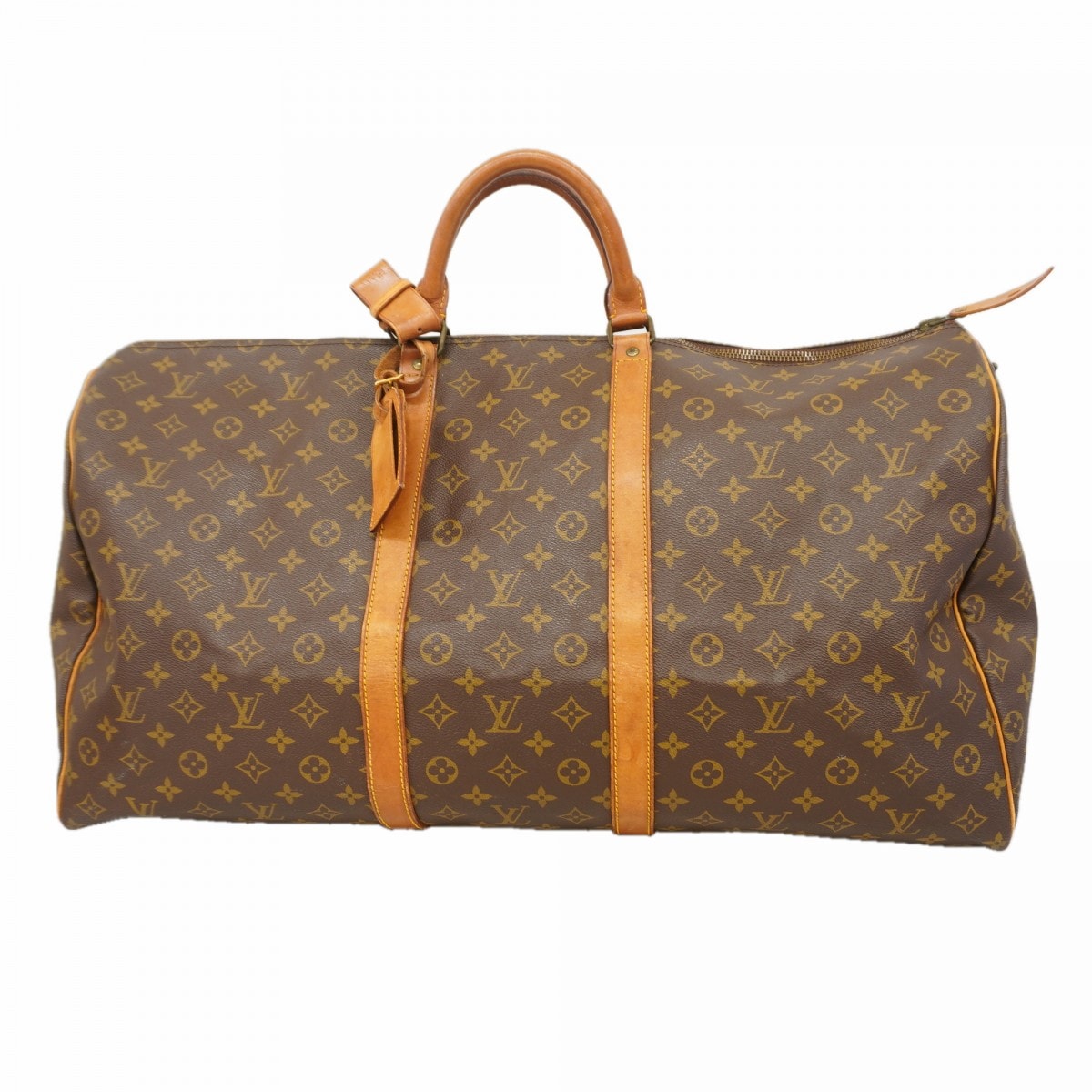 【6db1488】ルイヴィトン ボストンバッグ モノグラム キーポル60 M41422 ブラウン【中古】メンズ レディース ユニセックス