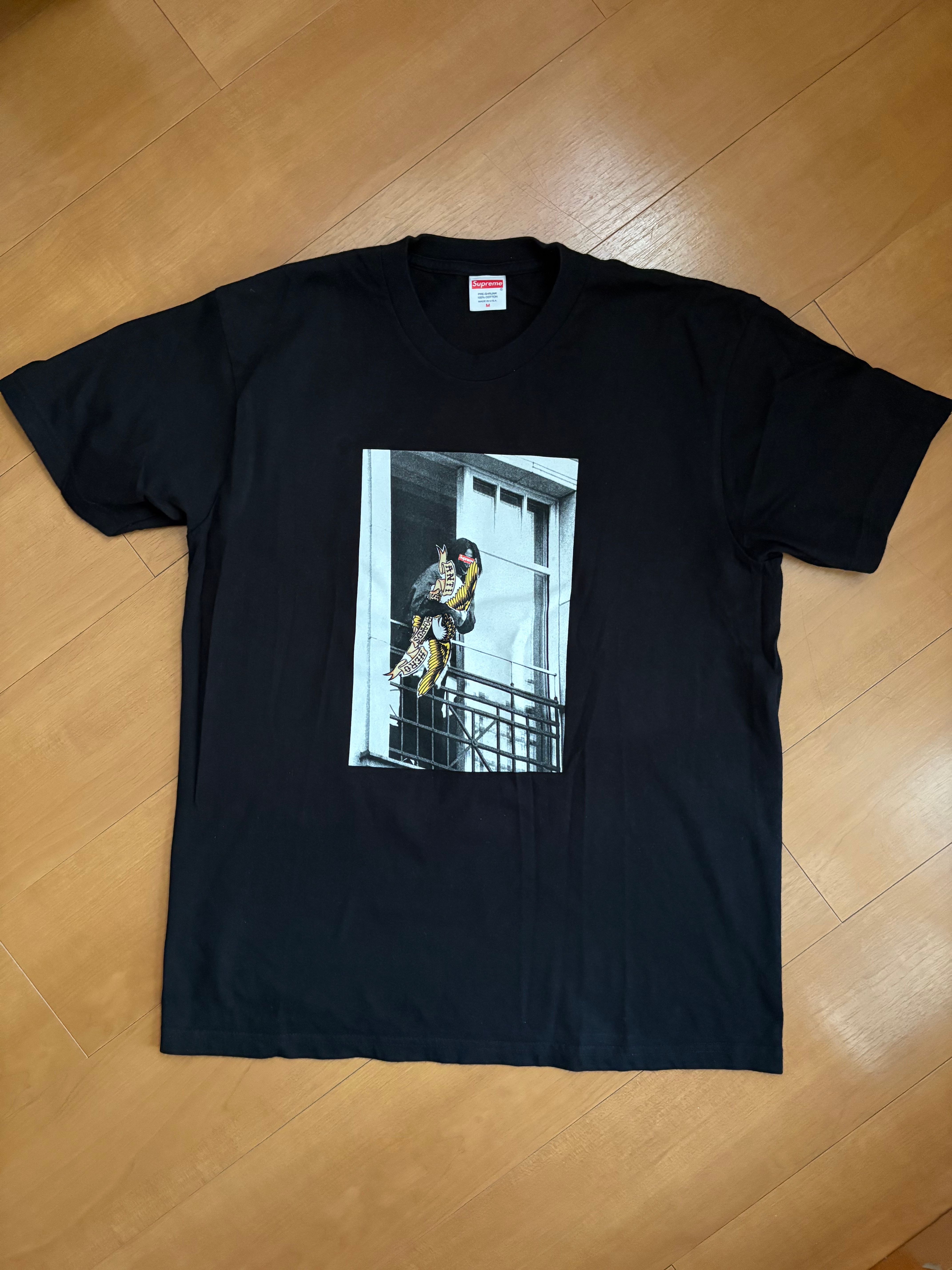 Supreme / Anti Hero Balcony Tee "Black"