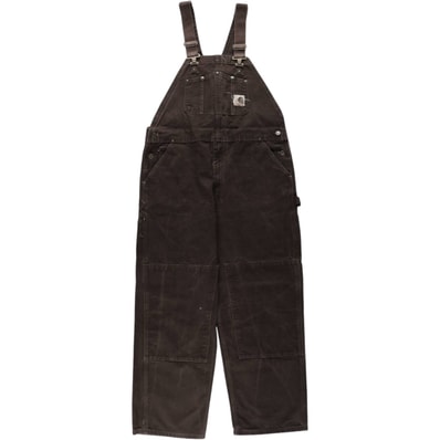 古着 ビッグサイズ 00年代 カーハート Carhartt ダブルニー ダック オーバーオール メンズw40相当/eaa633592