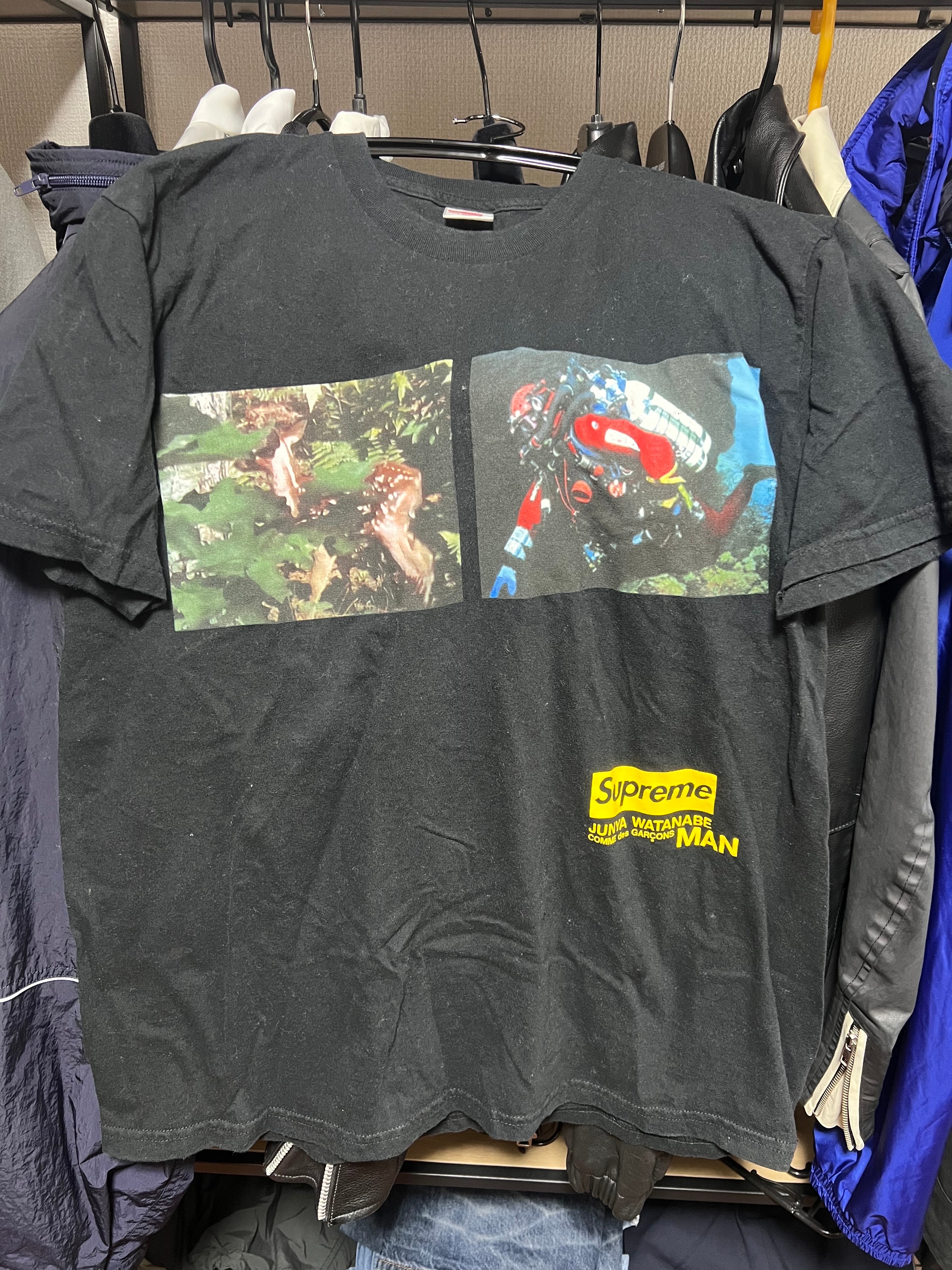 Supreme / JUNYA WATANABE COMME des GARCONS MAN Nature Tee "Black"