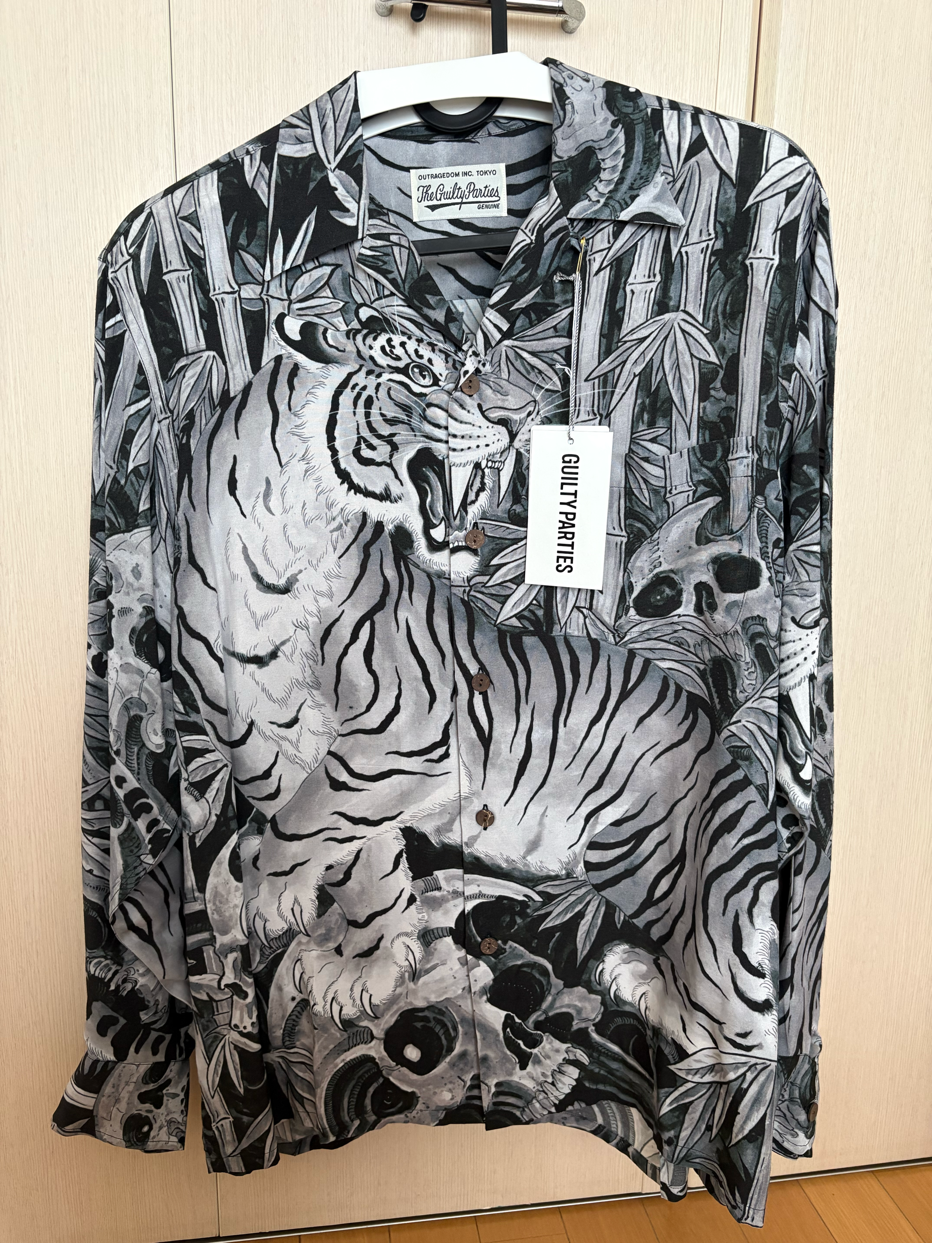 WACKO MARIA Tim Lehi / Hawaiian Shirt "Gray"