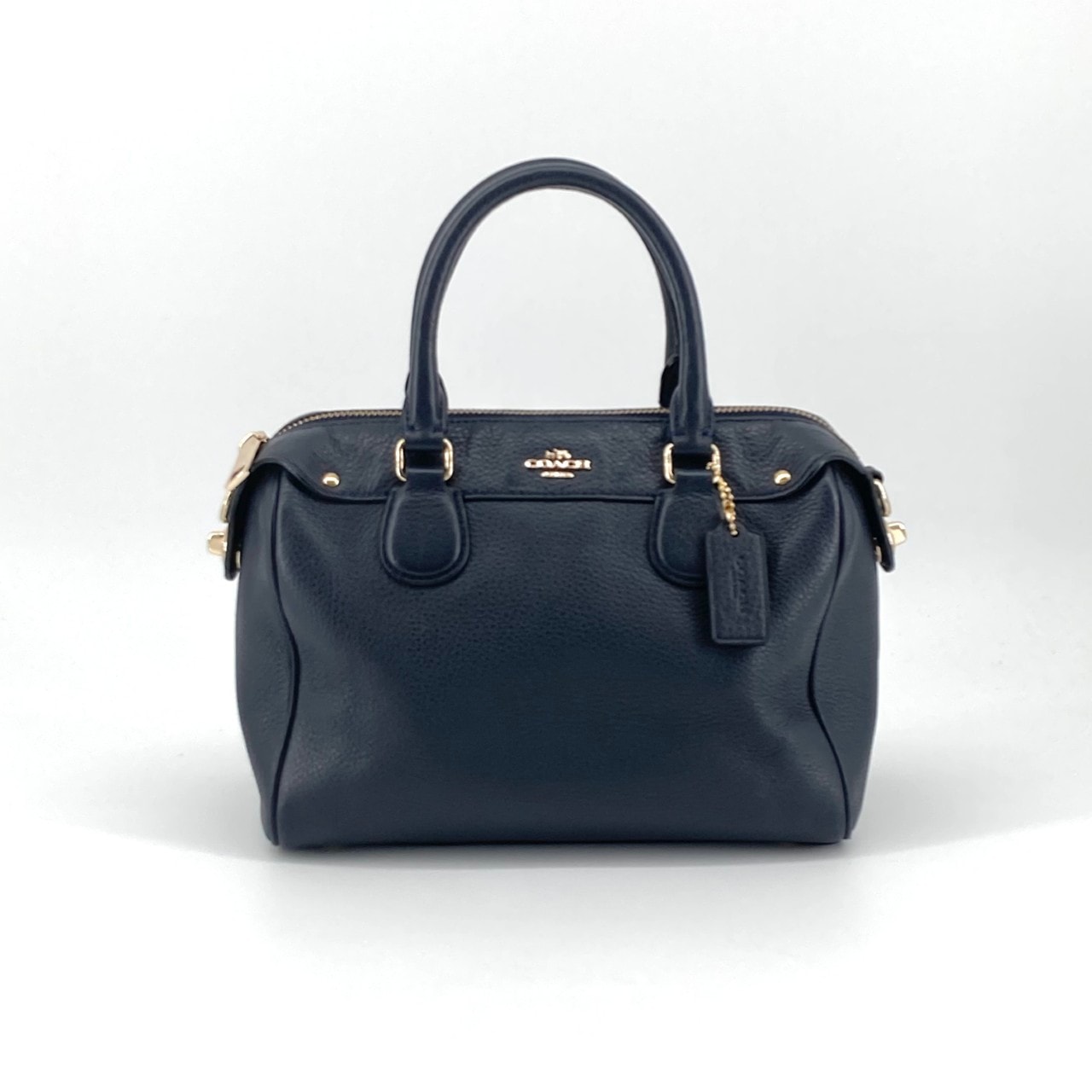 COACH(コーチ) ベネット F32202 ミニボストンバッグ ネイビー