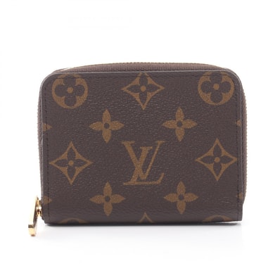 ルイ・ヴィトン LOUIS VUITTON ジッピー コインパース モノグラム コインケース 財布 PVC レディース ブラウン系 M60067 【中古】