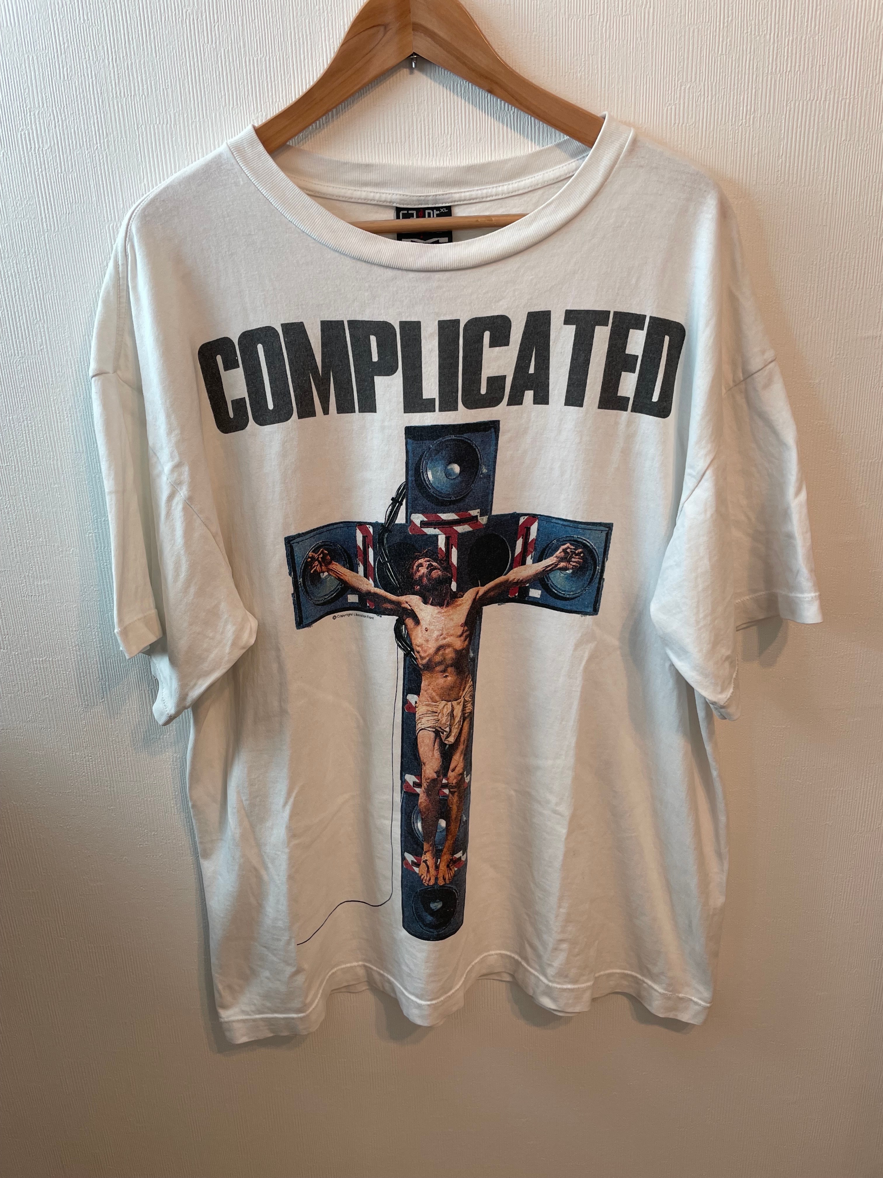 SAINT Mxxxxxx x Kosuke Kawamura KK_SS Tee/Complicated "White"