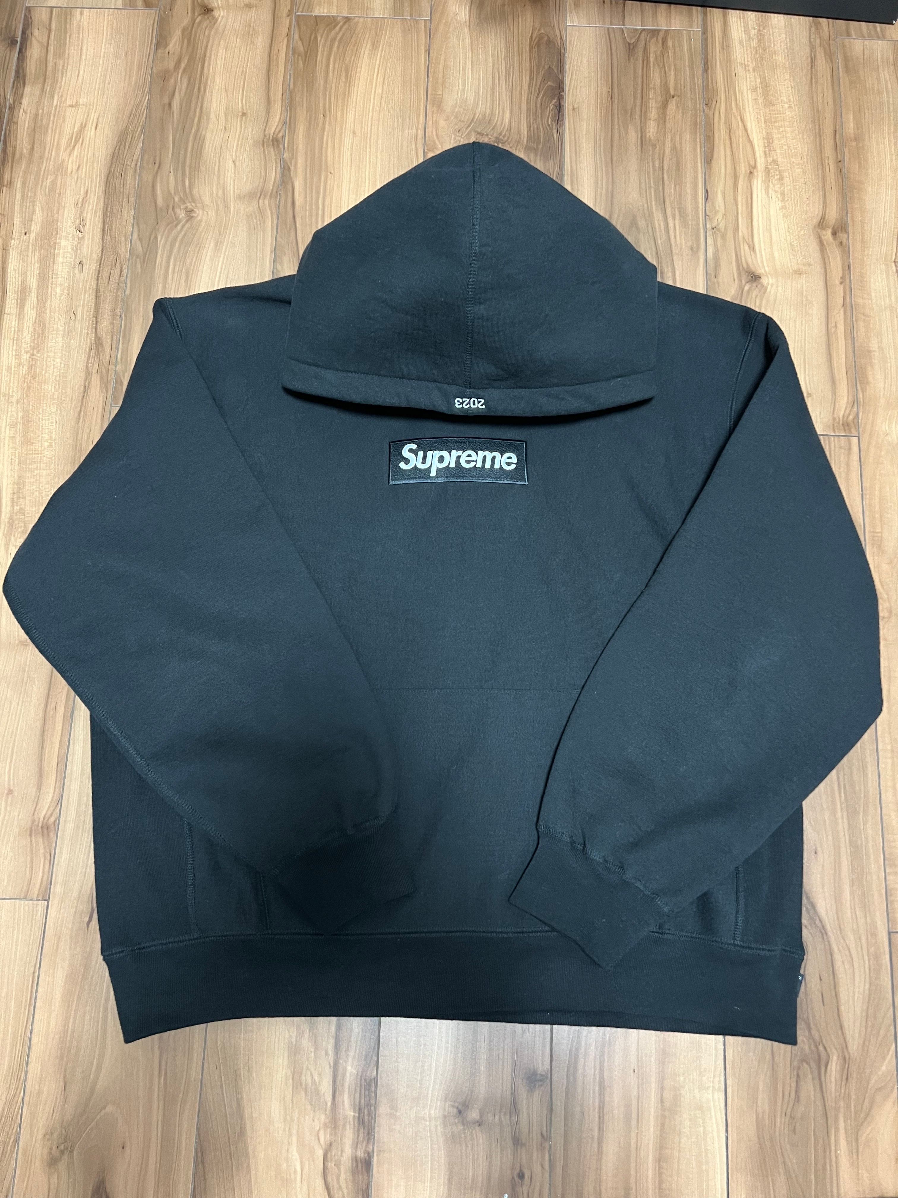 Supreme Box Logo Hooded Sweatshirt "Black" (23FW)