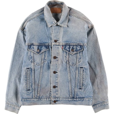 古着 80~90年代 リーバイス Levi's 70507-0214 デニムジャケット Gジャン USA製 メンズS相当 ヴィンテージ/eaa585660