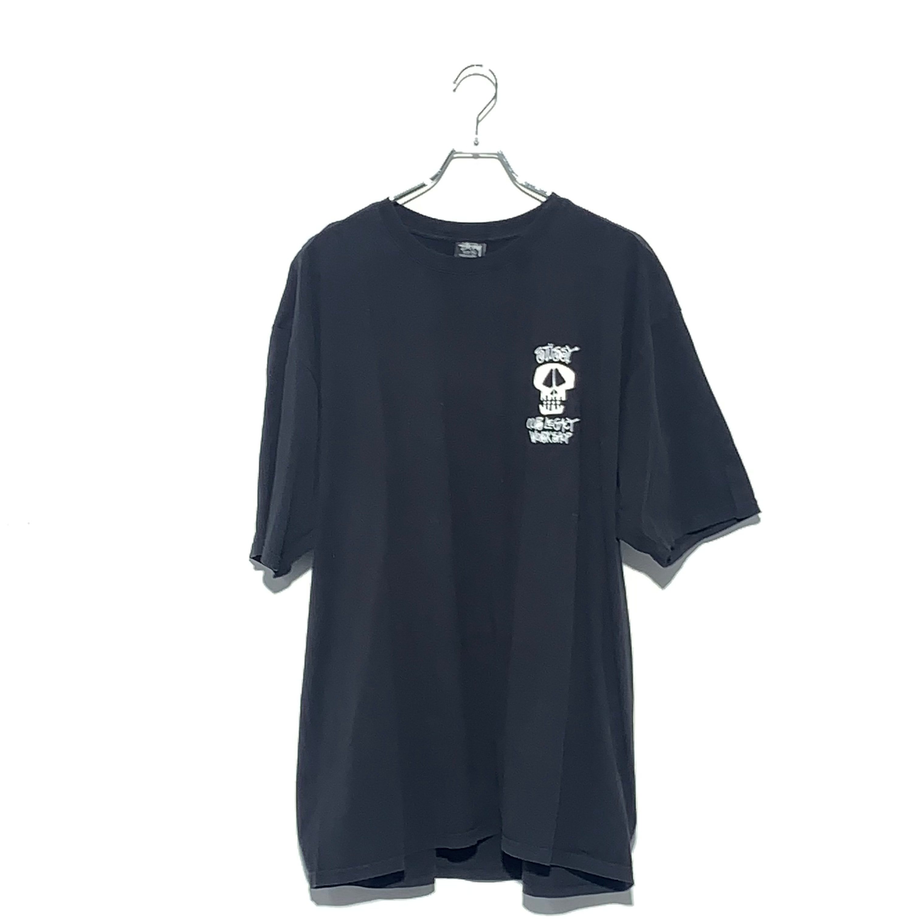 Stussy x Our Legacy Work Shop Surf Skull Pigment Dyed Tee "Black"