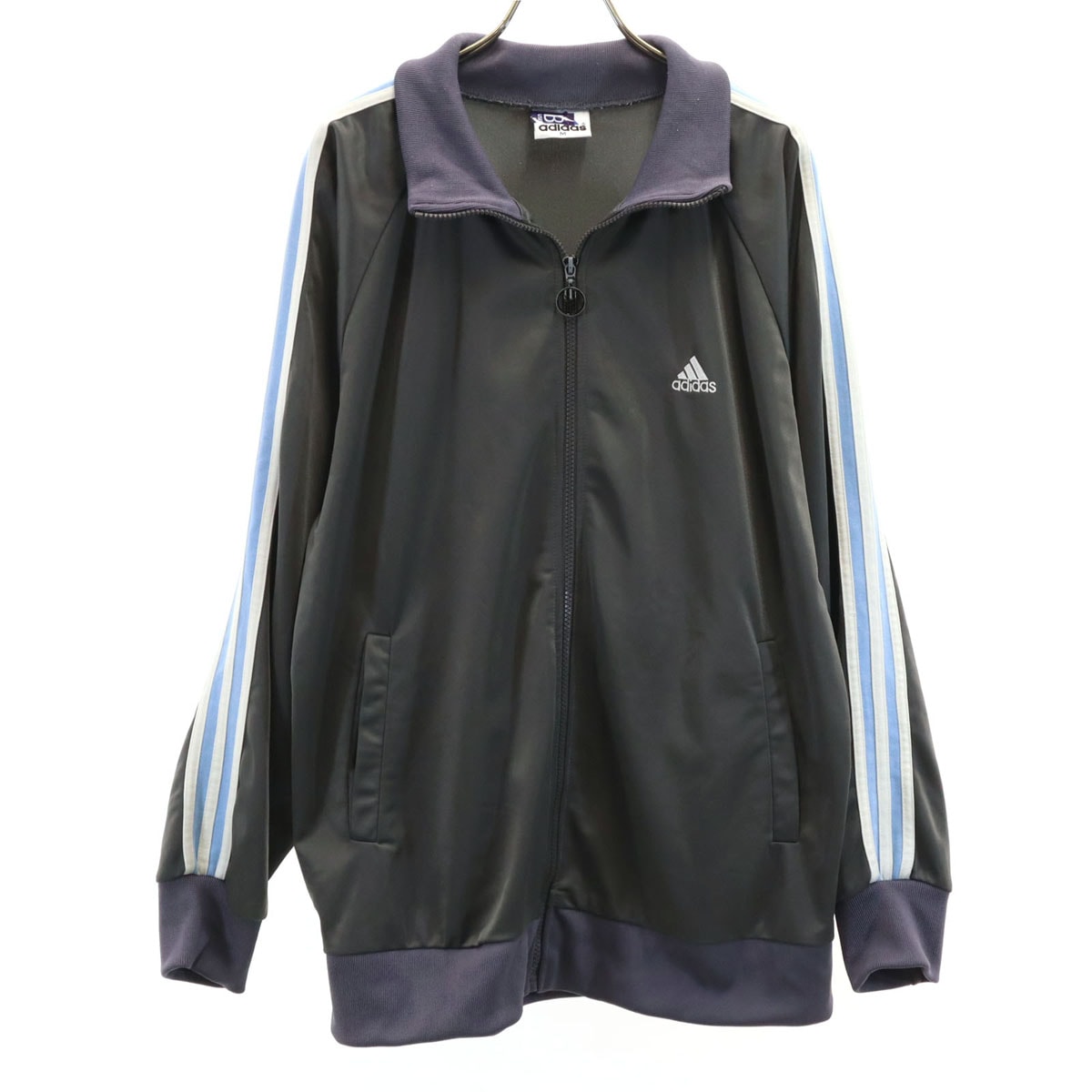 adidas アディダス トラックジャケット M チャコールグレー ジャージ