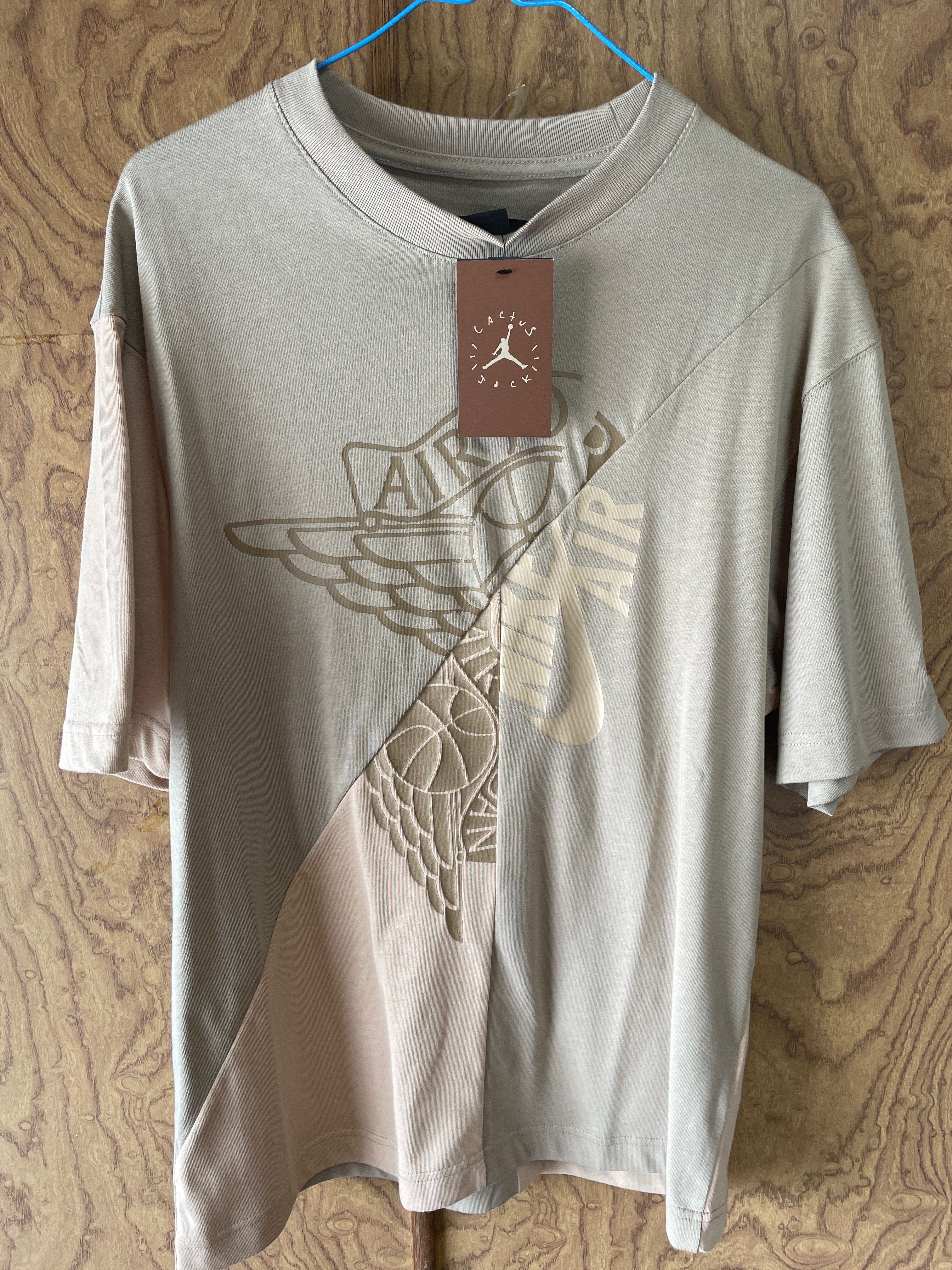 Air Jordan x Travis Cactus Jack T-Shirt "Khaki Desert"