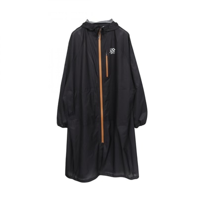 ロエベ LOEWE LOEWE × On ULTRA PARKA テクニカルシェル フード付き 衣料品 アウター ナイロン メンズ ブラック系 H929Y02W16 【中古】