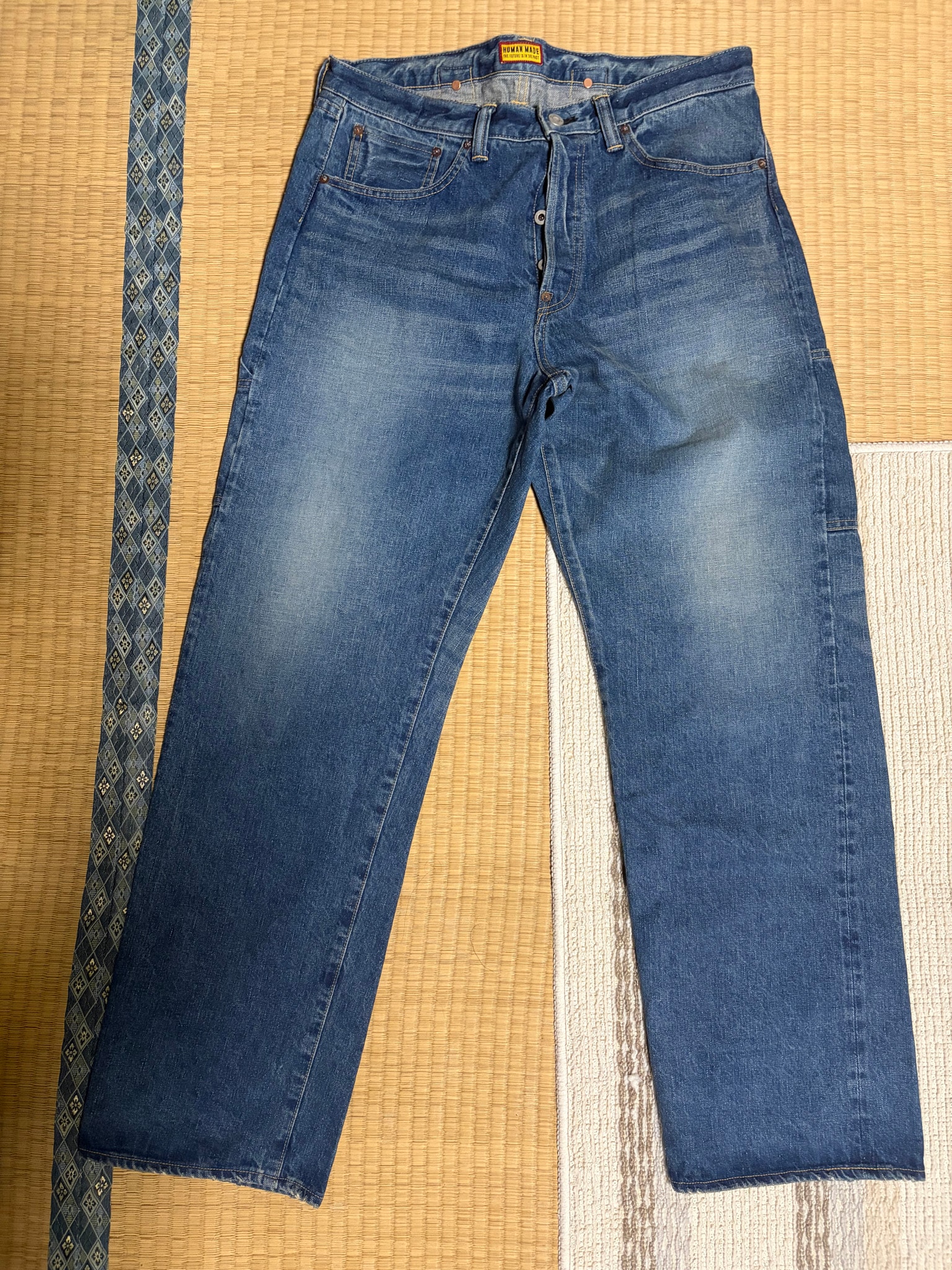 HUMAN MADE Straight Denim Pants Future "Indigo"
