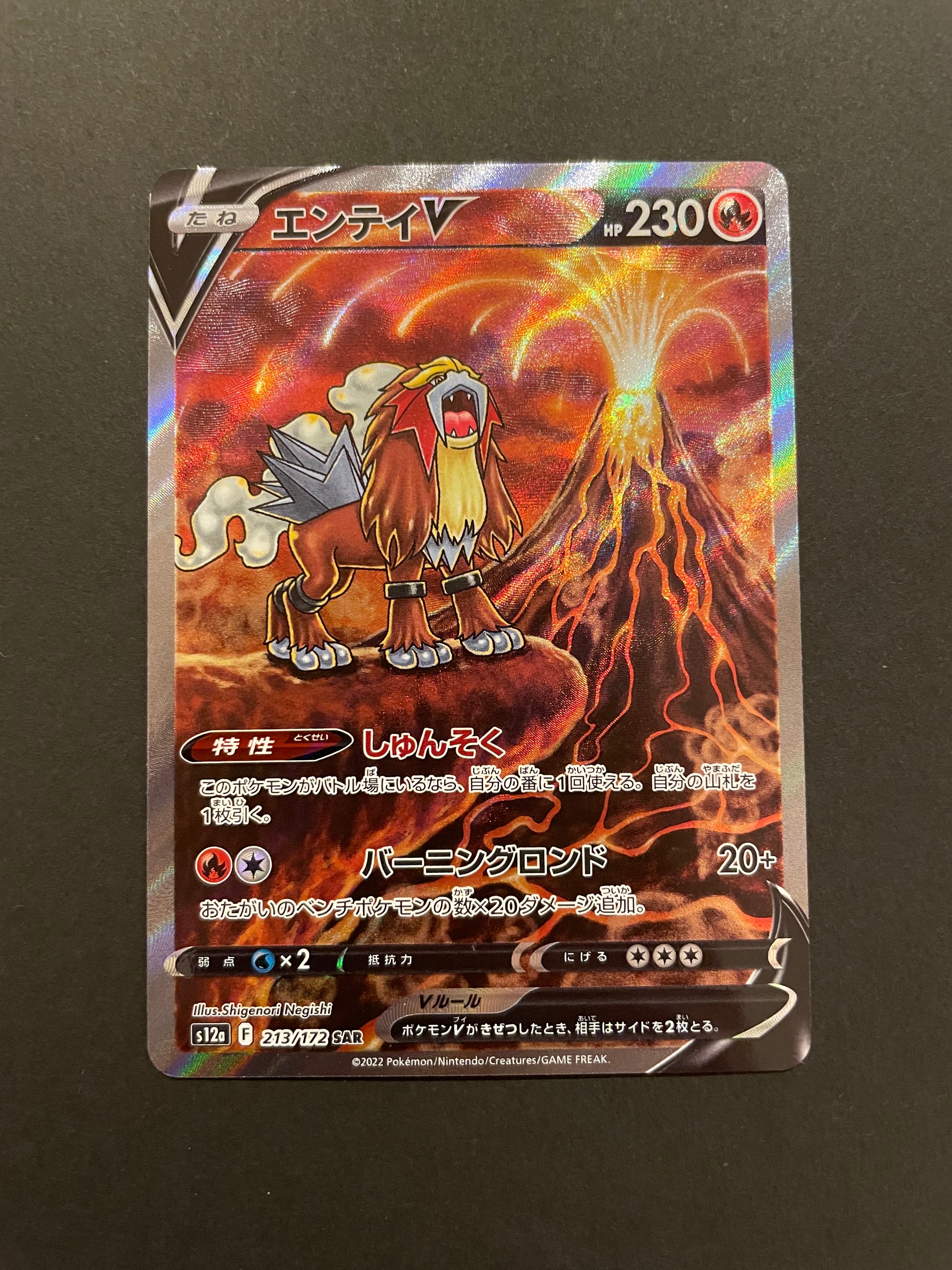 エンテイV SAR[s12a 213/172](ハイクラスパック「VSTARユニバース」)