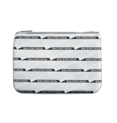 BALENCIAGA シルバー ポーチ