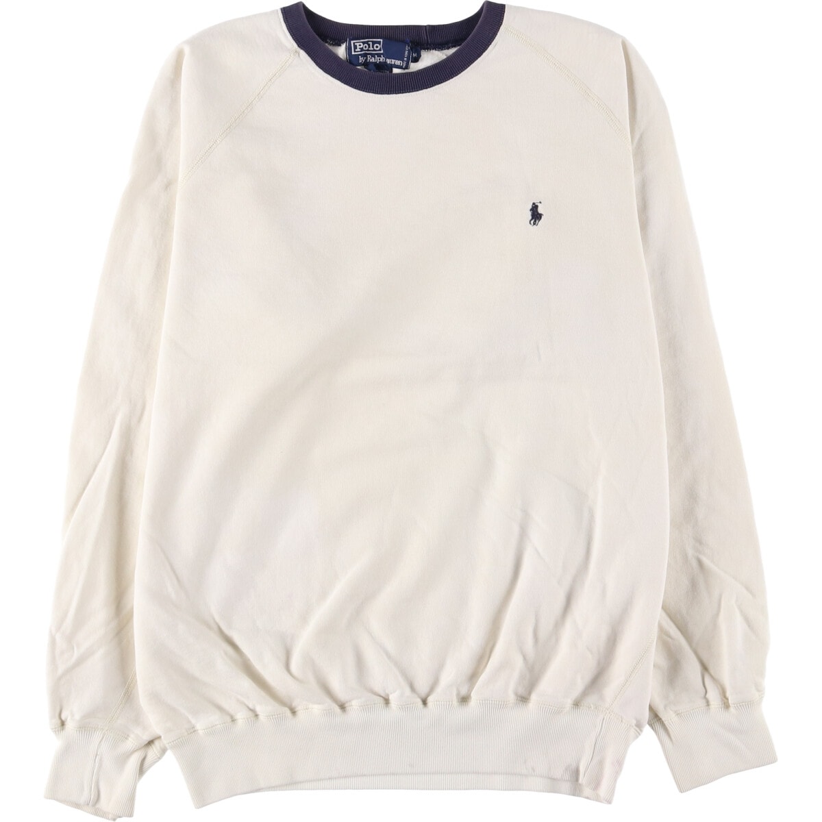 古着 ラルフローレン Ralph Lauren POLO by Ralph Lauren ワンポイントロゴスウェットシャツ トレーナー メンズM相当/eaa545828