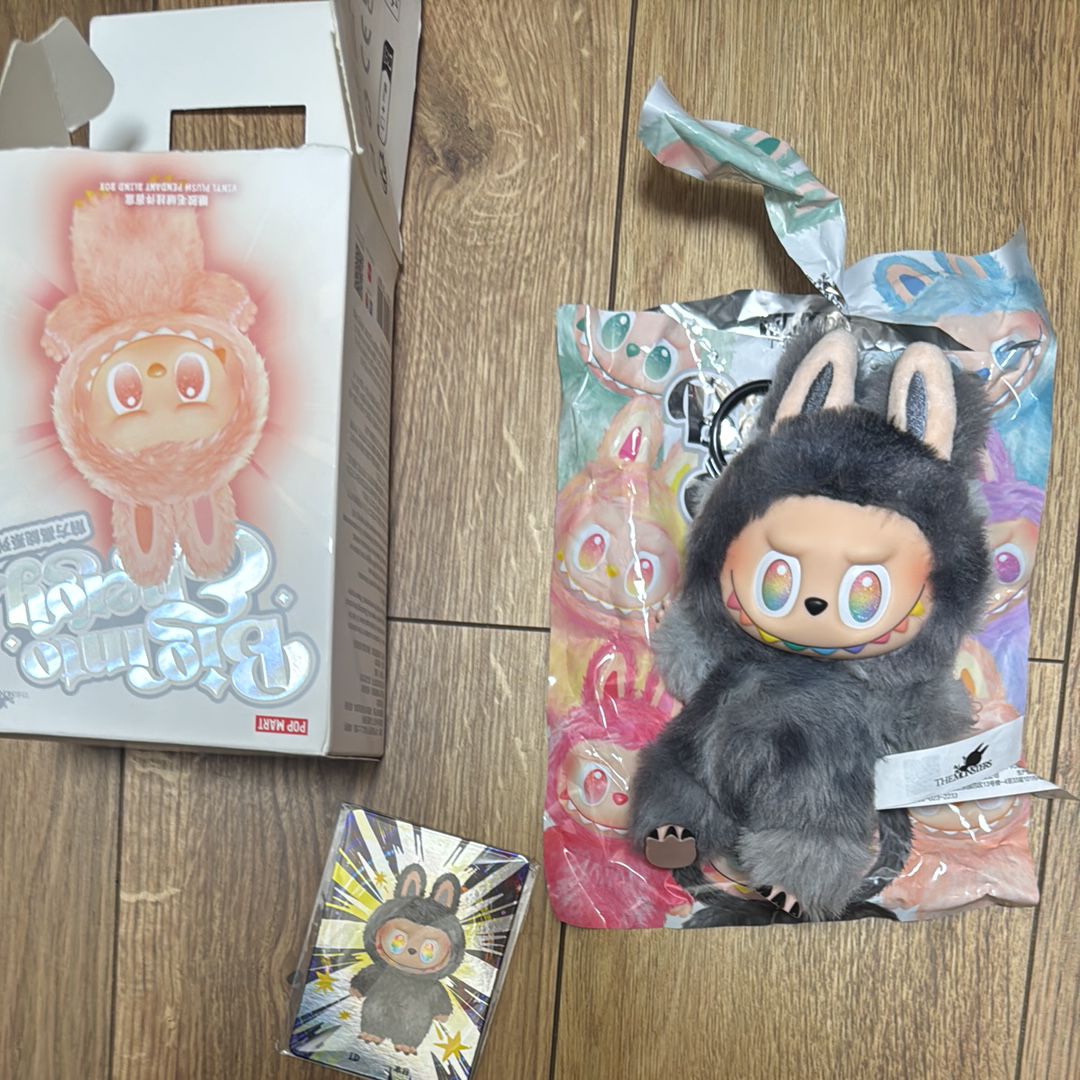 POP MART THE MONSTERS (LABUBU) Big into Energy Series Plush Pendant ID (Secret)