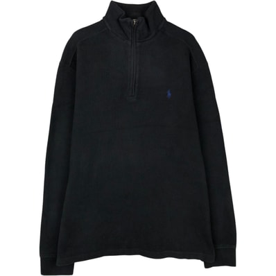 古着 ラルフローレン Ralph Lauren POLO by Ralph Lauren ハーフジップスウェットシャツ トレーナー メンズM相当/eaa647548
