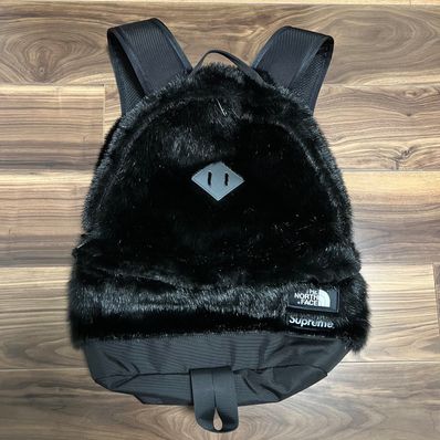 Supreme x The North Face Faux Fur Backpack "Black"