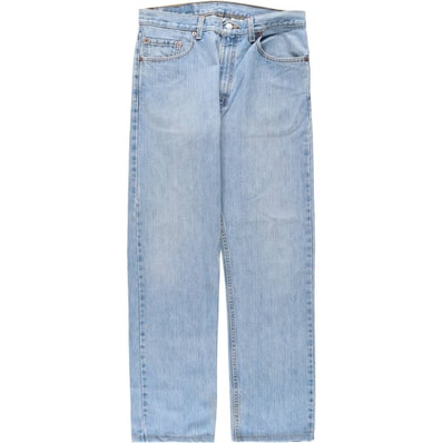 古着 00年代 リーバイス Levi's 505 REGULAR FIT STRAIGHT LEG テーパードデニムパンツ USA製 メンズw34相当/eaa645237