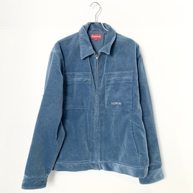 Supreme Corduroy Zip Jacket "Blue"