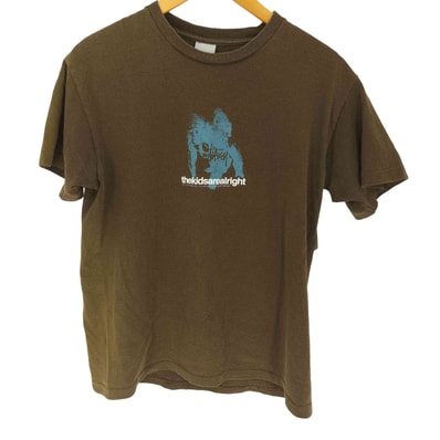 00S 銀タグ ロゴプリント S/S Tシャツ【1141756215634】