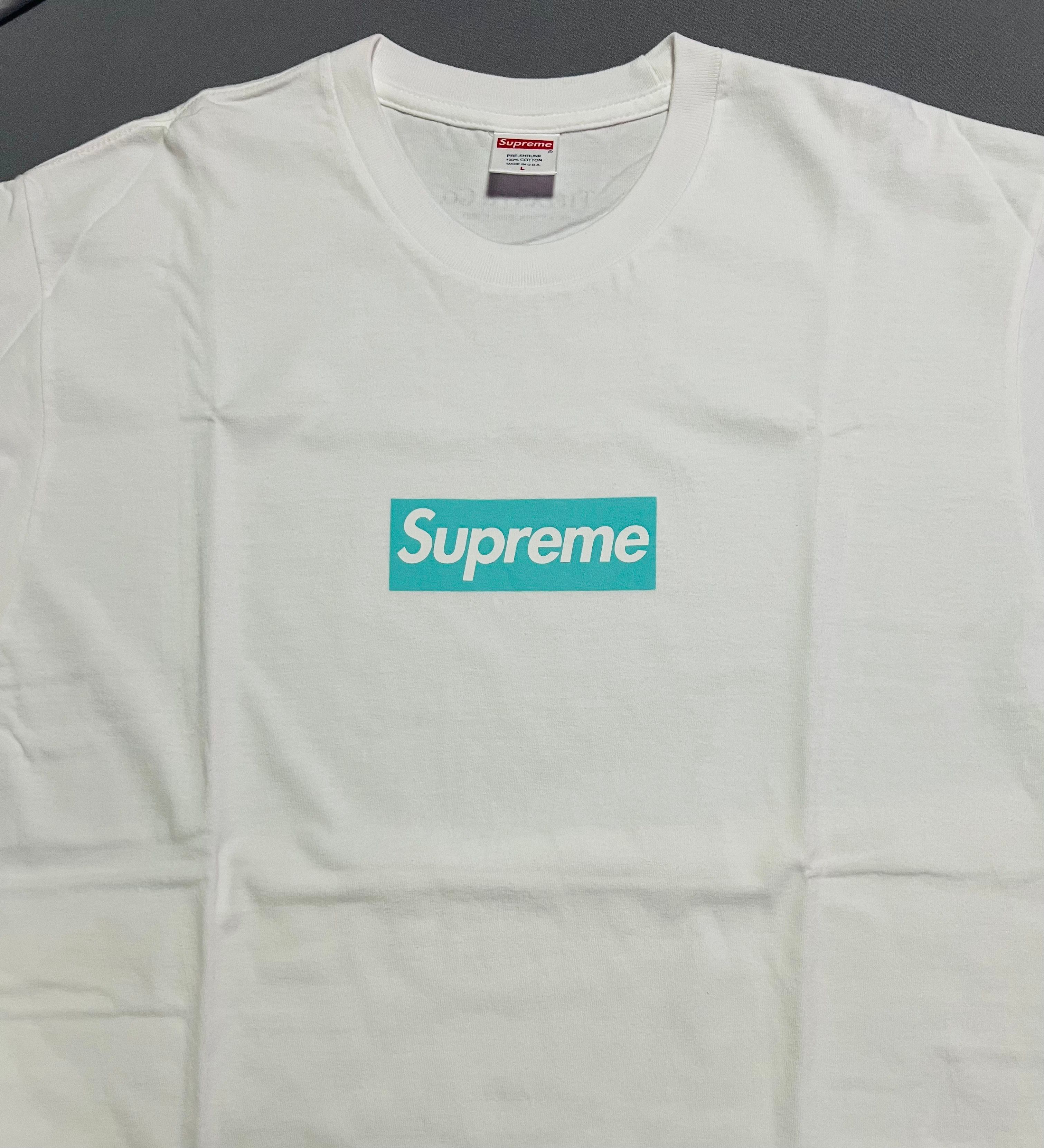 Supreme / Tiffany & Co. Box Logo Tee "White"