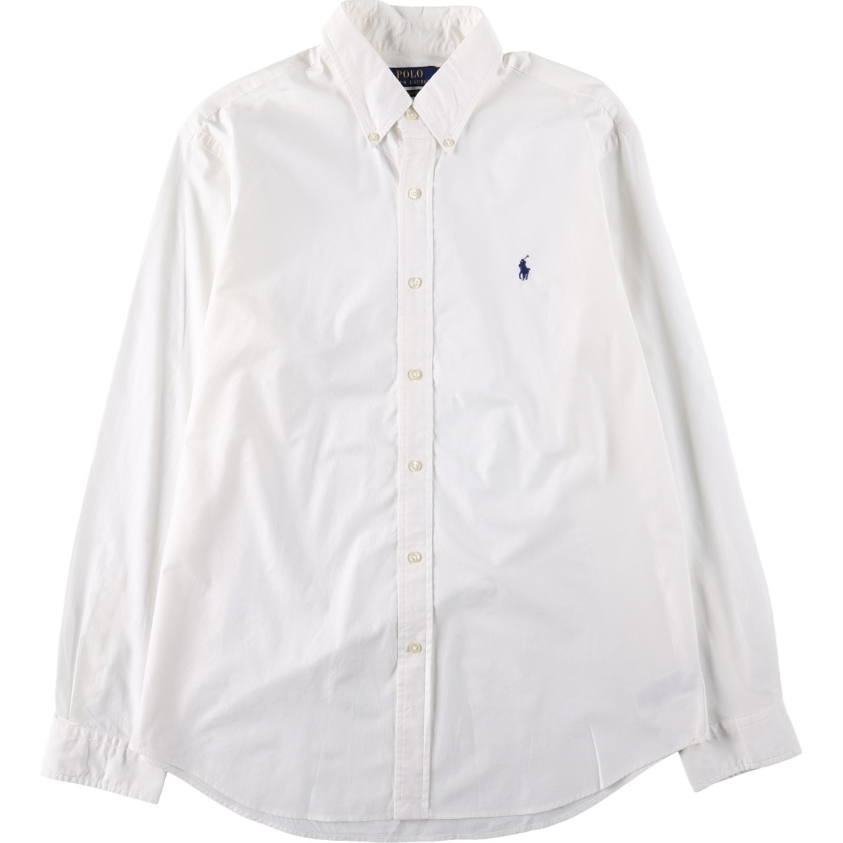 古着 ラルフローレン Ralph Lauren CLASSIC FIT 長袖 ボタンダウンシャツ メンズL相当/eaa663089