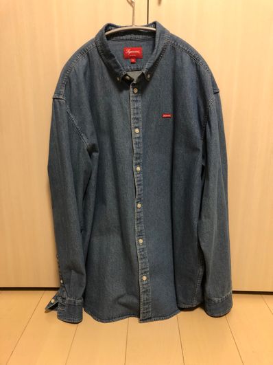 Supreme Small Box Twill Shirt "Denim"