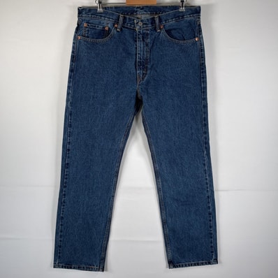 古着 リーバイス Levi's デニムパンツ 505 ブルーデニム ジーンズ ジーパン ストレート 大きいサイズ w38 L32 インディゴブルー メンズ