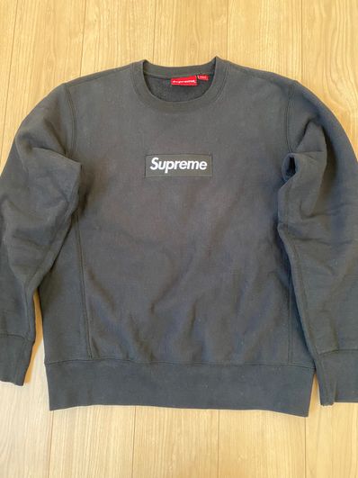 Supreme Box Logo Crewneck Sweatshirt "Black" (18FW)