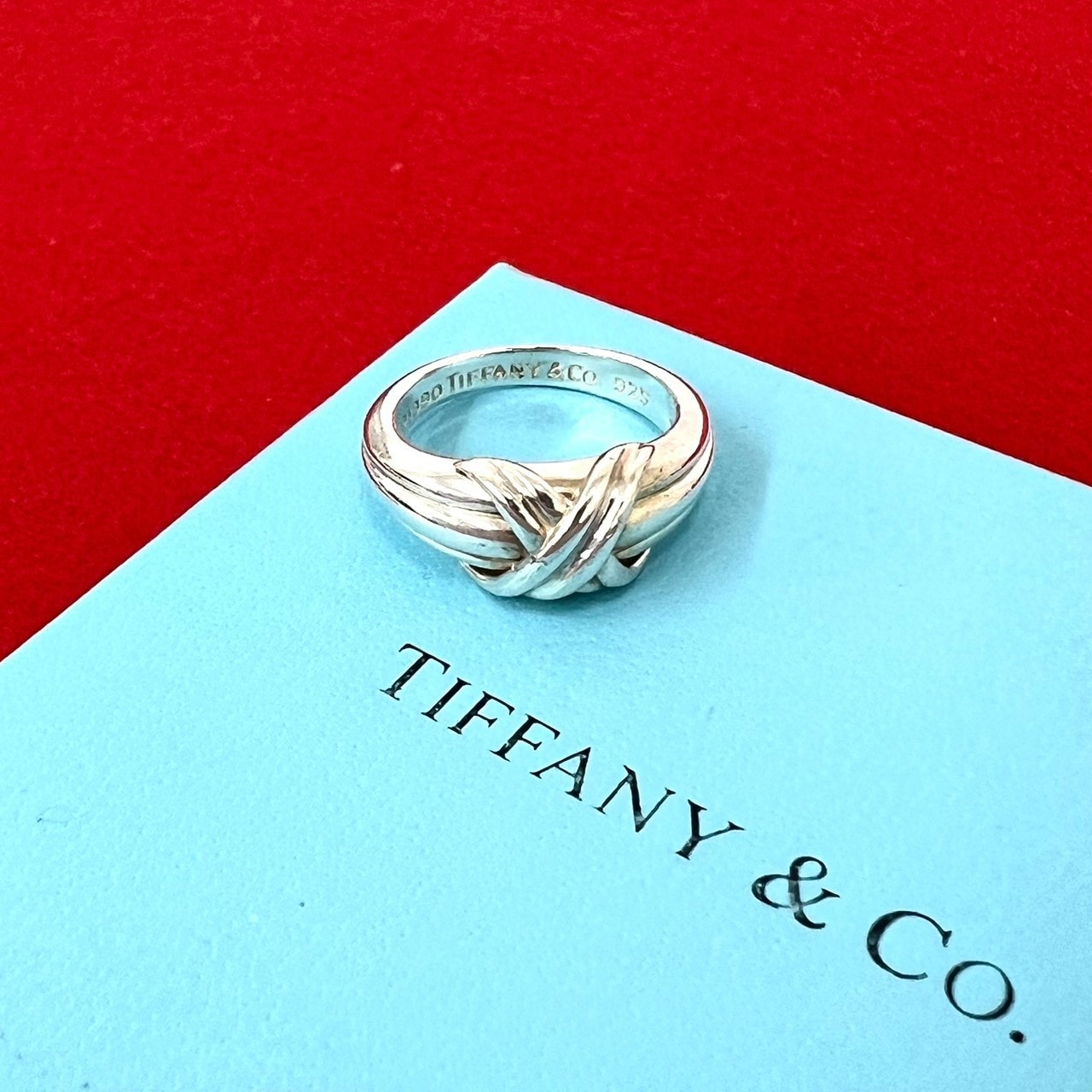 TIFFANY&Co. ティファニー シグネチャー リング シルバー925 リング・指輪 13号 シルバー
 20642