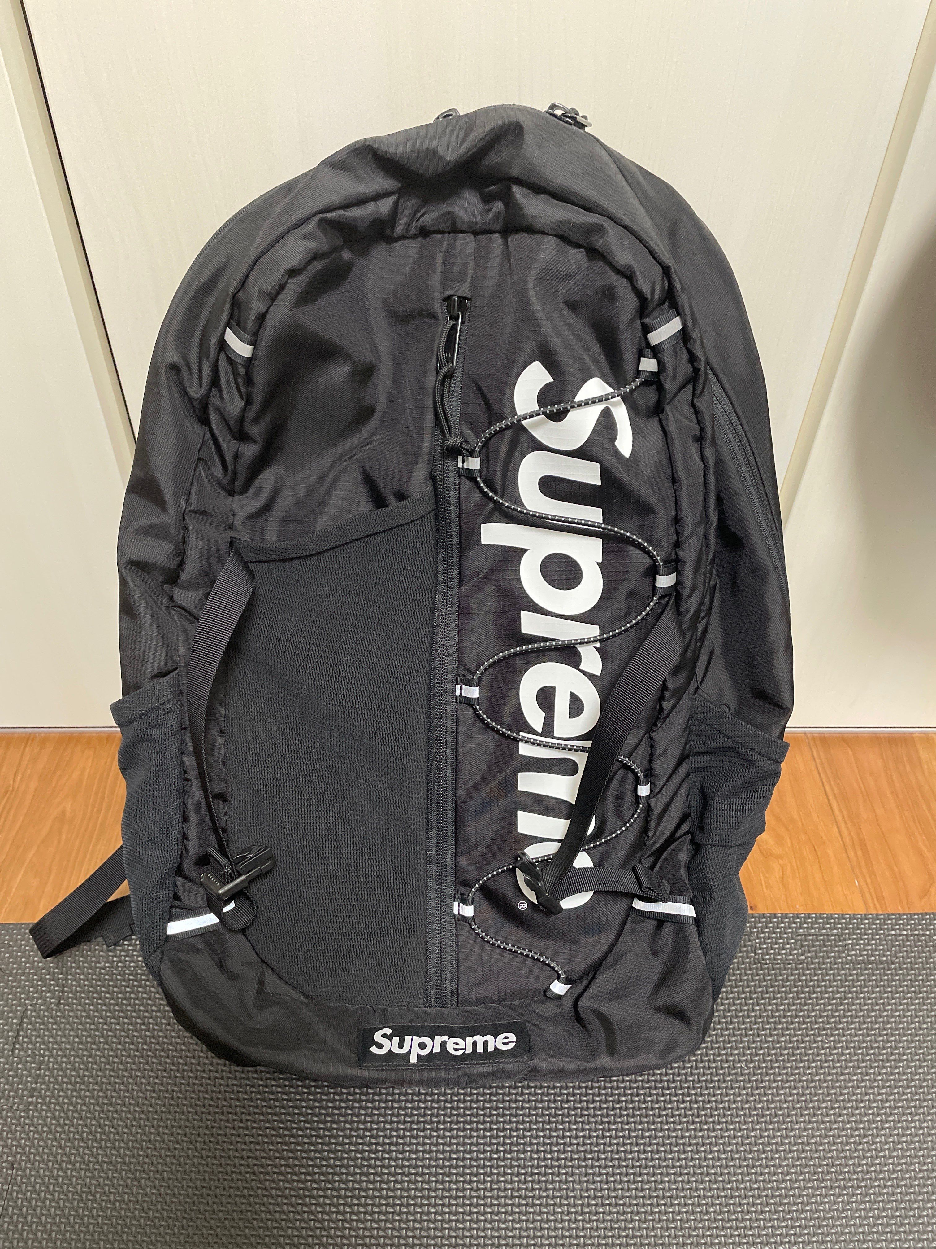 Supreme 2017SS Backpack "Black"
