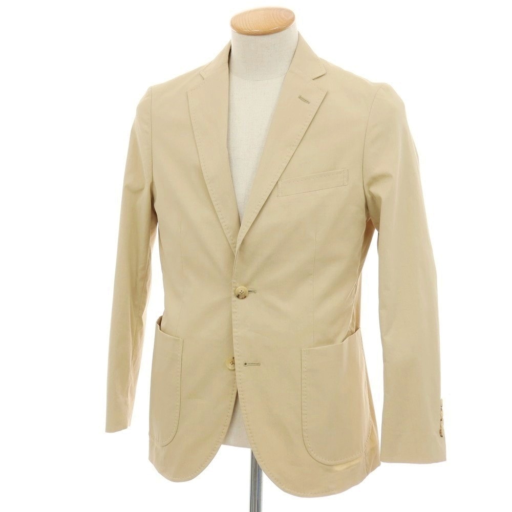 【中古】ビーミング ライフストア バイ ビームス B:MING LIFE STORE by BEAMS コットンポリエステル 2B カジュアルジャケット ベージュ【サイズ44】【メンズ】