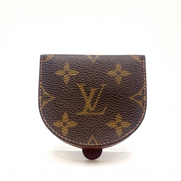 LOUIS VUITTON(ルイ・ヴィトン)ポルトモネ・キュベット ヴィンテージ コインケース 小銭入れ モノグラム キャンバス ブラウン M61960【中古】