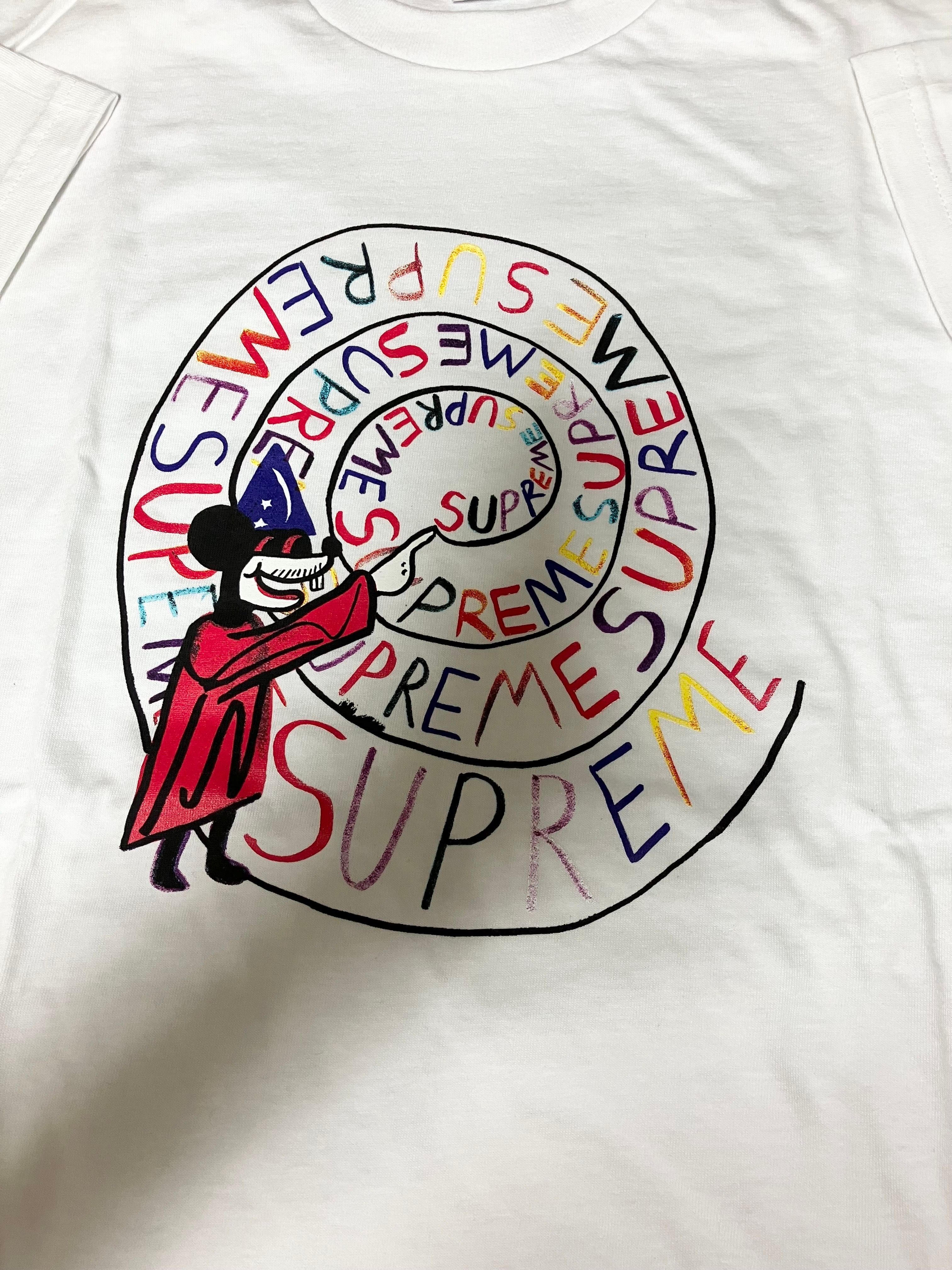 Supreme Joe Roberts Swirl Tee "White"