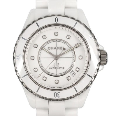 シャネル J12キャリバー12.1 38mmセラミック・12P H5705 セラミック 自動巻