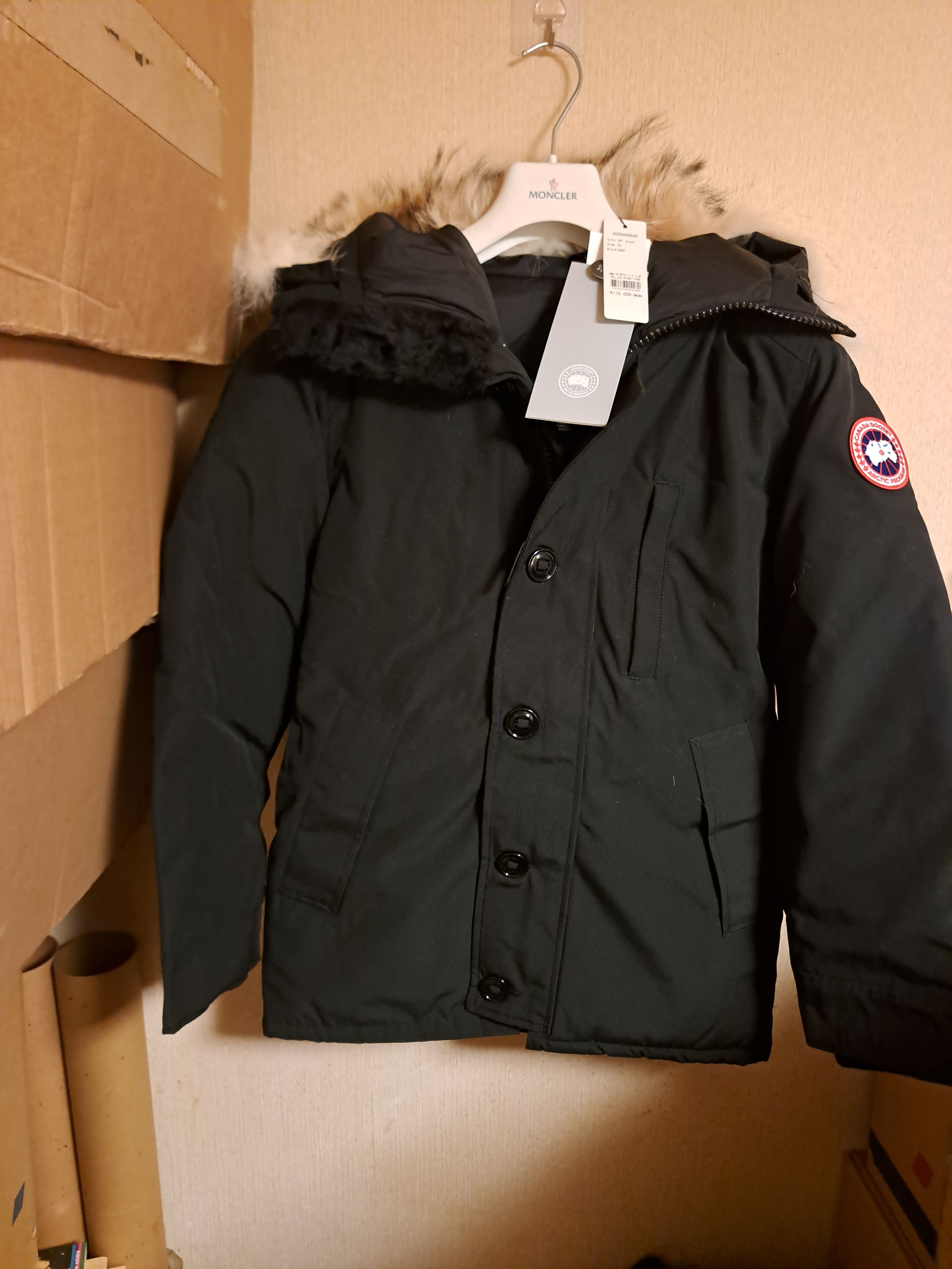 CANADA GOOSE Jasper Parka "Black"