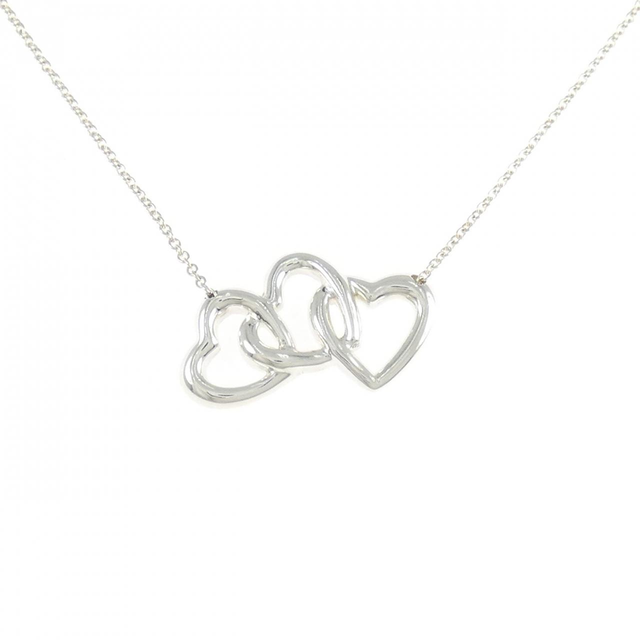 ティファニー トリプルオープンハート ネックレス