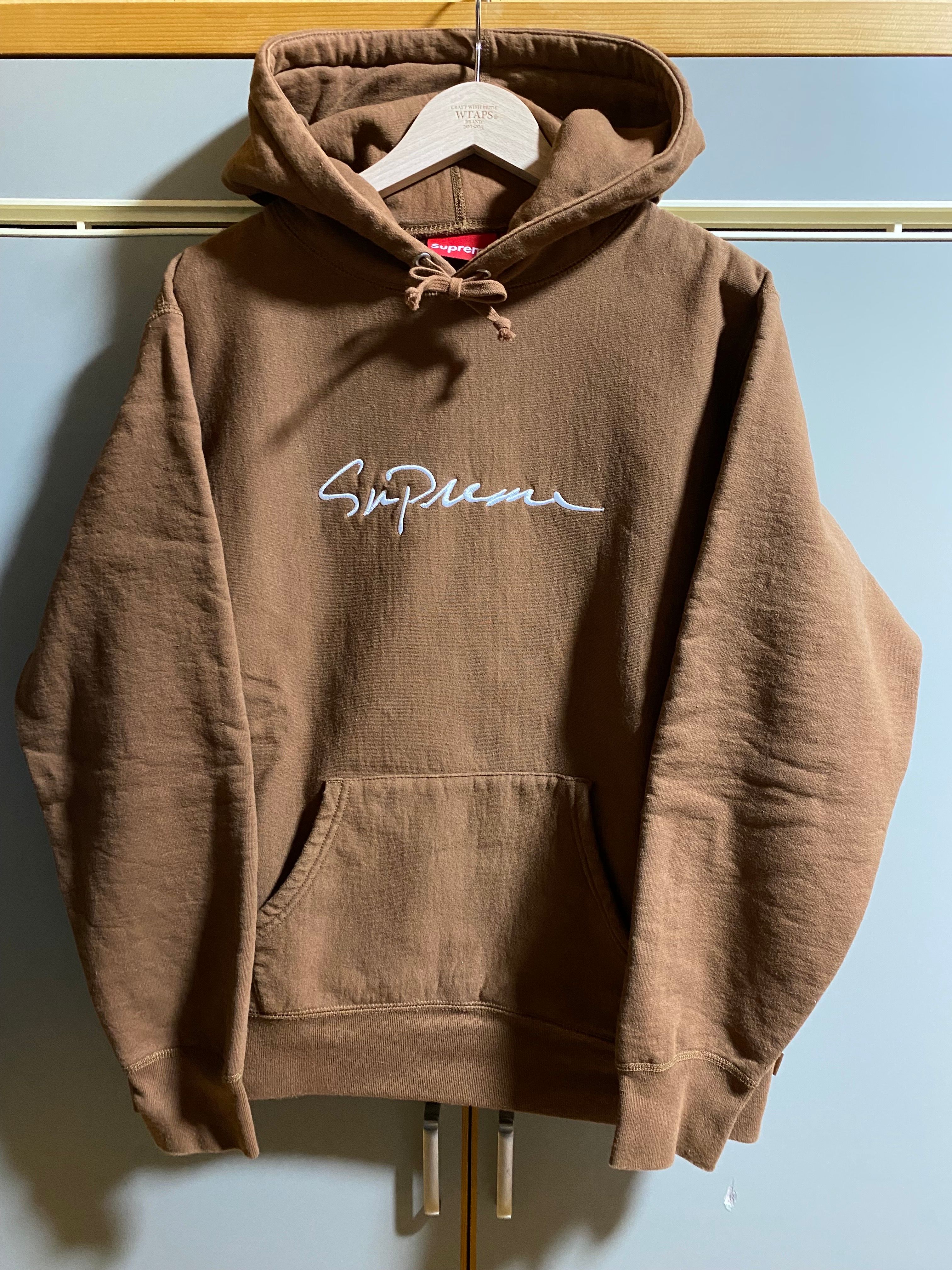 Supreme Classic Script Hooded Sweatshirt 