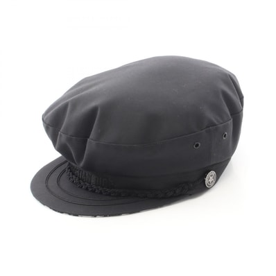 ディオール Dior キャスケット 帽子 ポリエステル コットン レディース ブラック系 35DTR920G130 【中古】