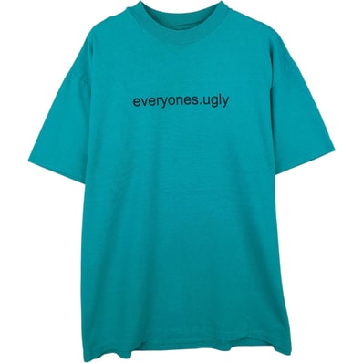 古着 80年代 ヘインズ Hanes BEEFY-T 青タグ プリントTシャツ USA製 メンズXL相当 ヴィンテージ/eaa639138