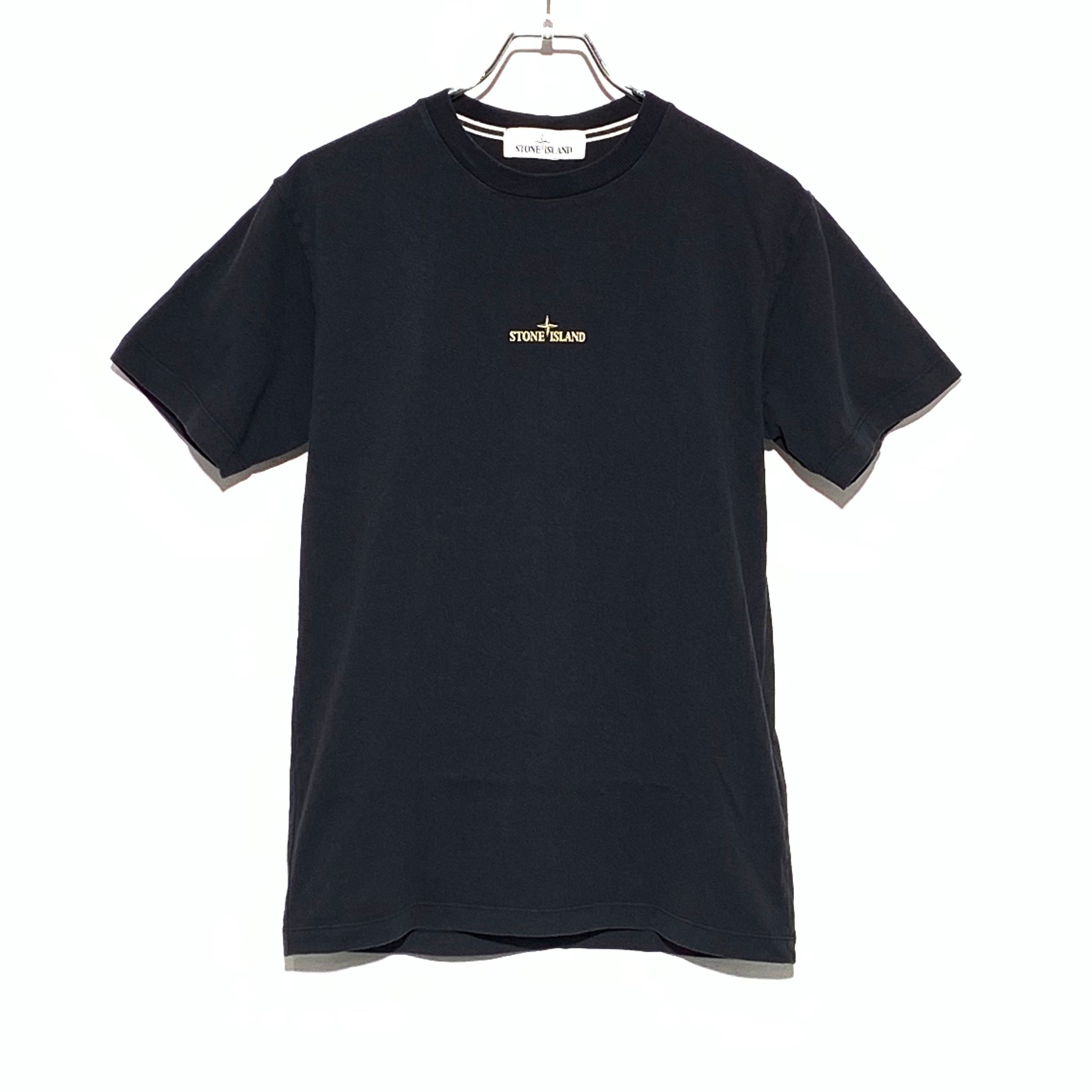 STONE ISLAND ScraLogo Back T-shirt Black