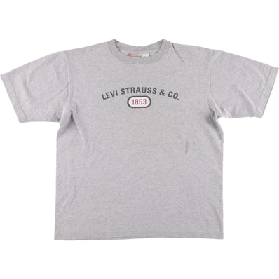 古着 リーバイス Levi's 半袖 プリントTシャツ USA製 メンズL相当/eaa574047