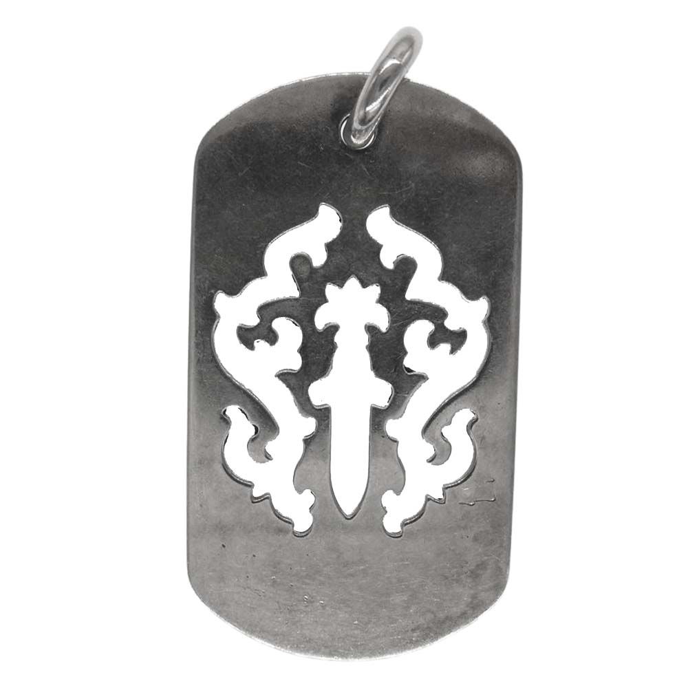 Chrome Hearts D Tag LRG Dagger "Silver"