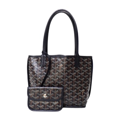 GOYARD ゴヤール アンジュミニ トートバッグ ブラック レディース ハンドバッグ